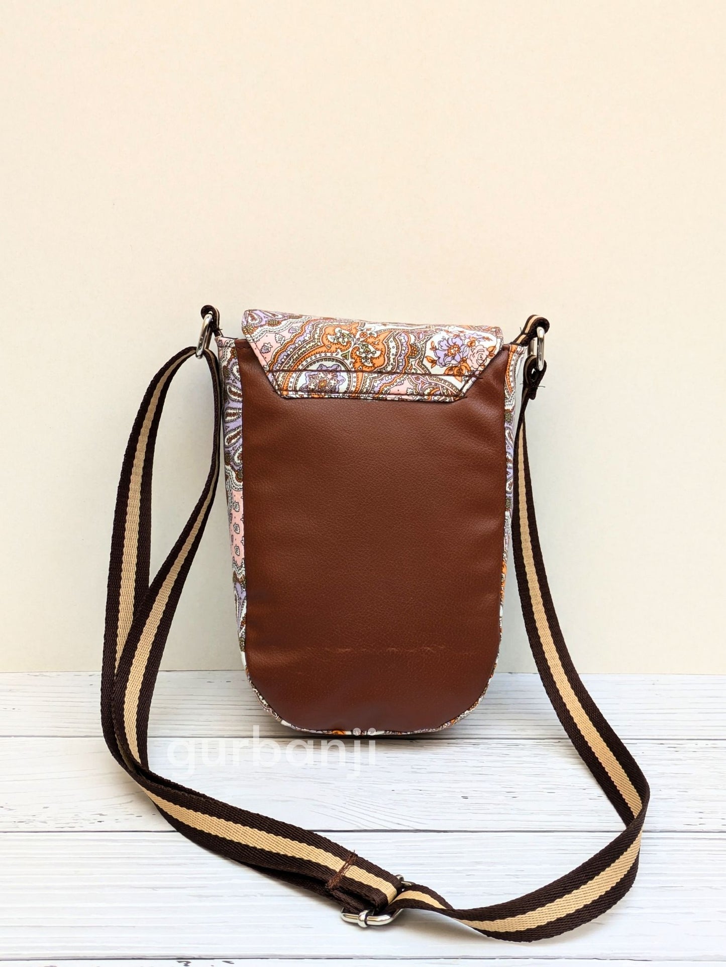 Purple Peach Sling Bag