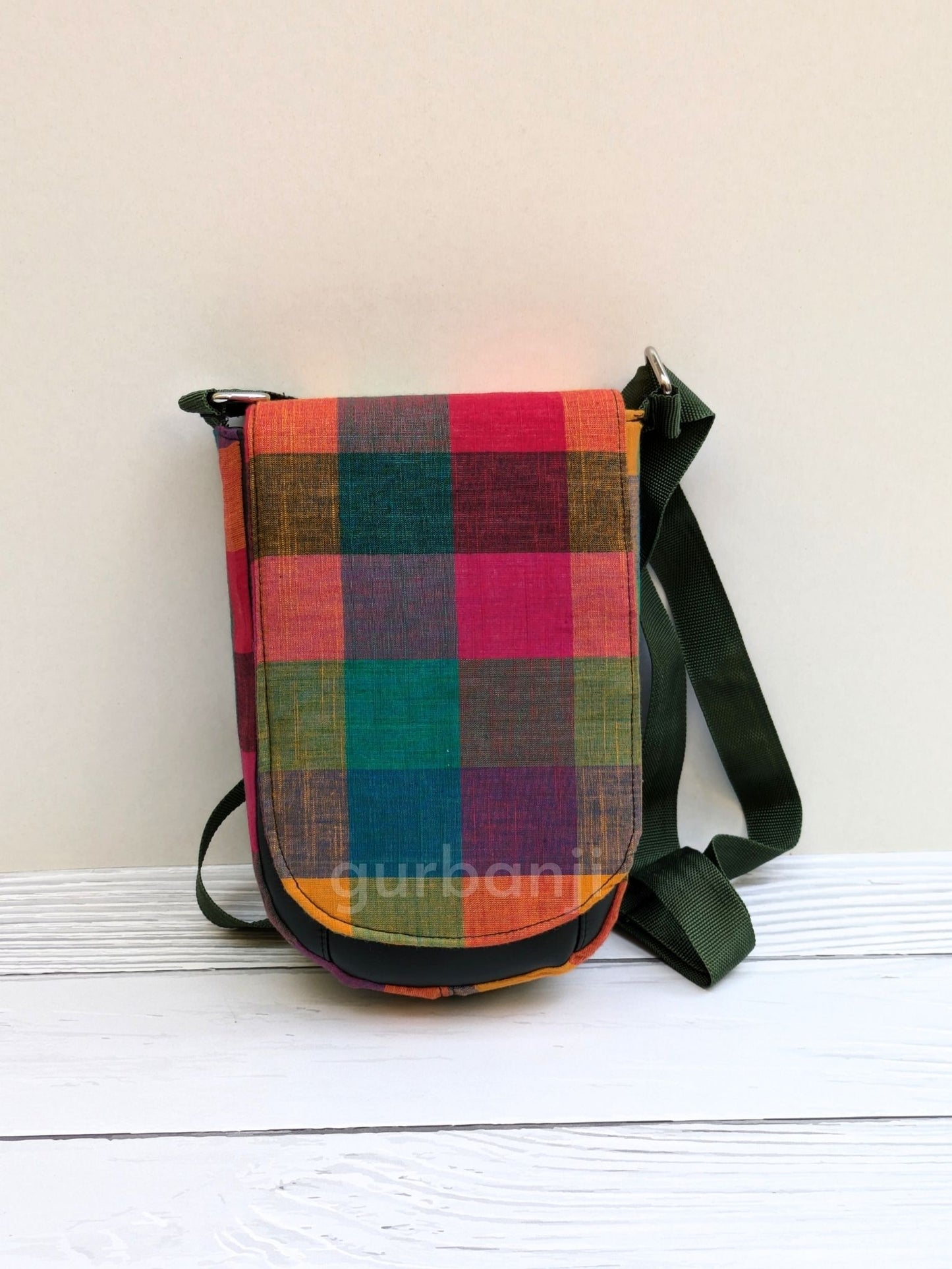 Madras Checks Sling Bag