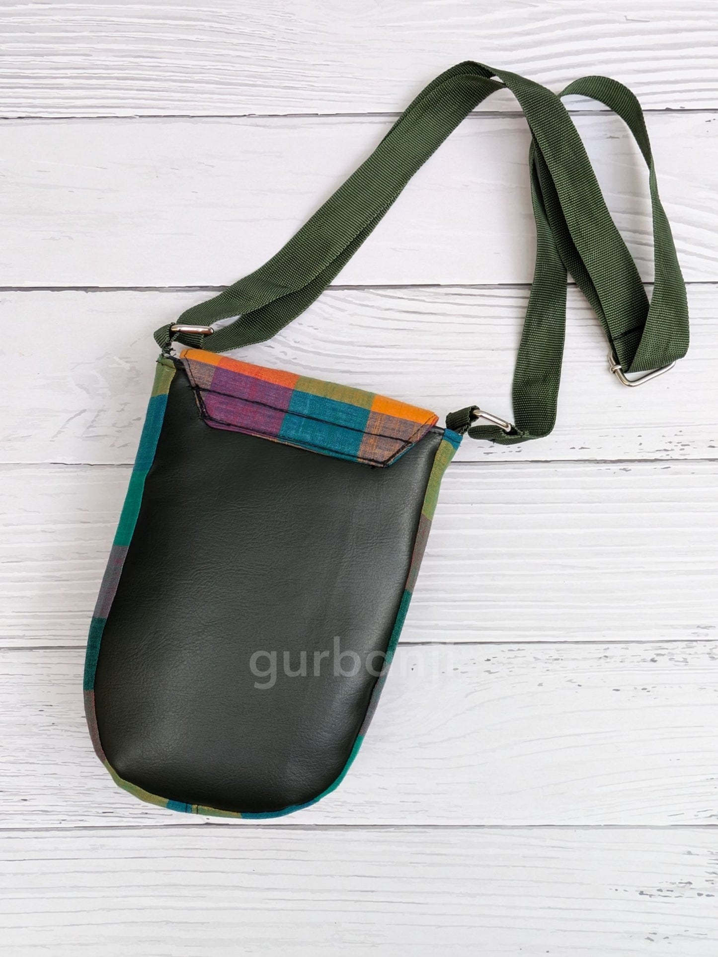 Madras Checks Sling Bag