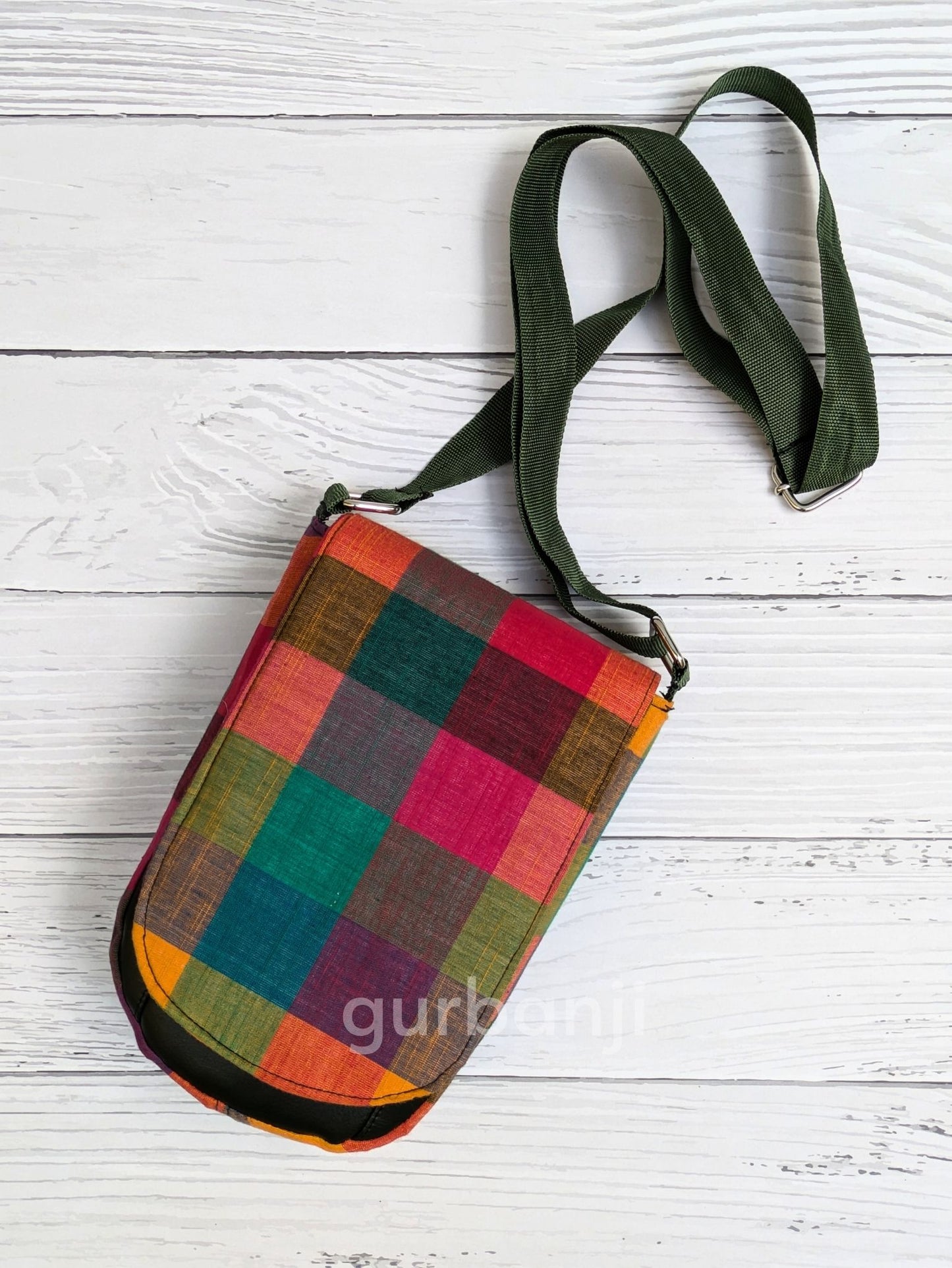 Madras Checks Sling Bag