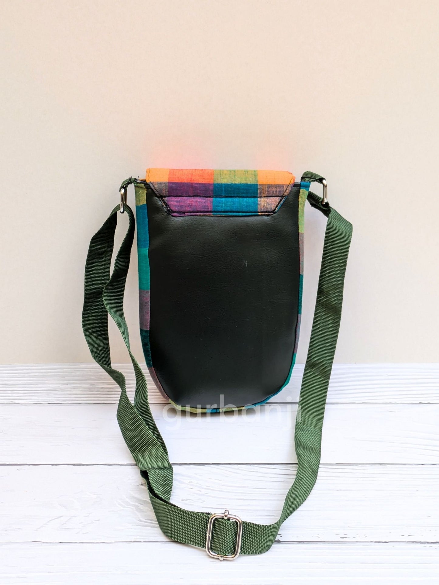 Madras Checks Sling Bag