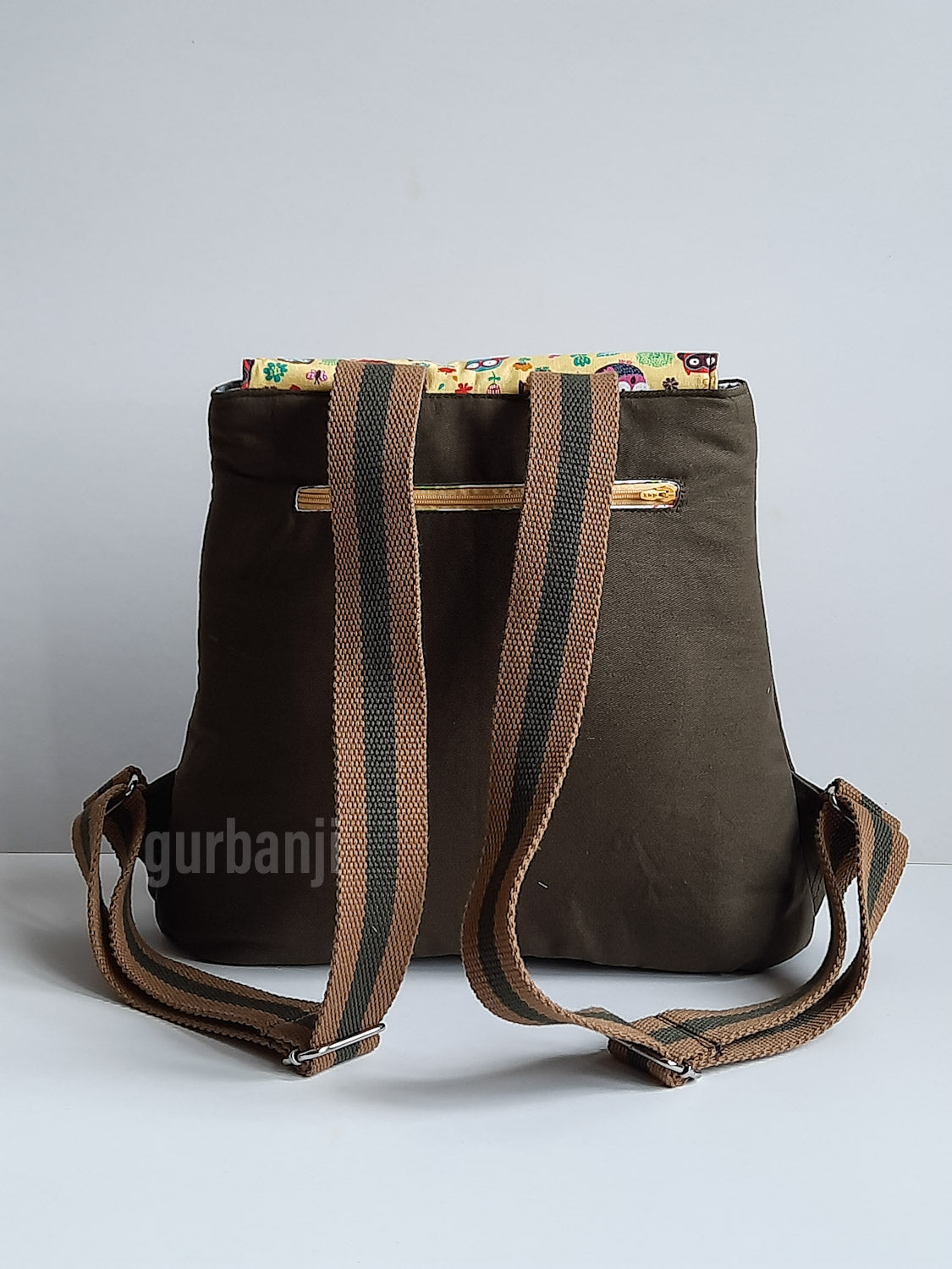 Backpack Bag : Printed Canvas