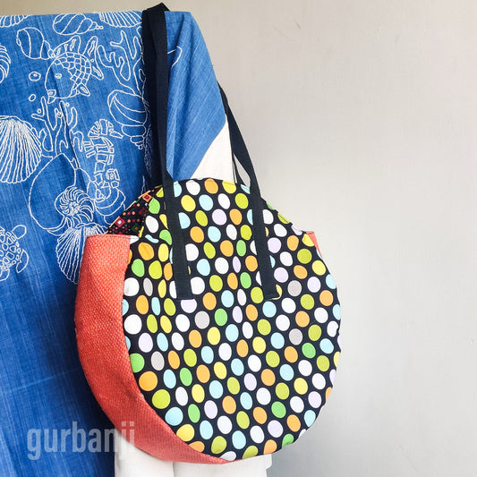 Polka Tote Bag