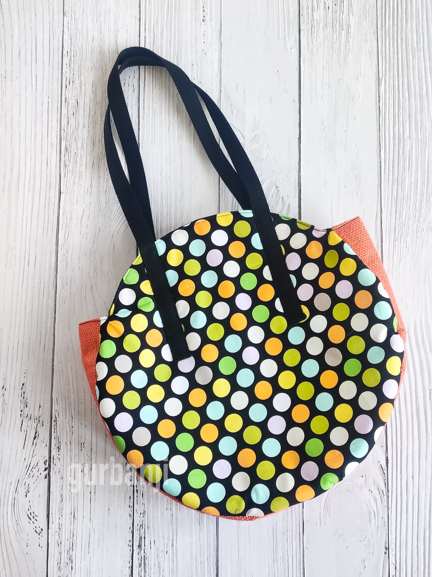 Polka Tote Bag