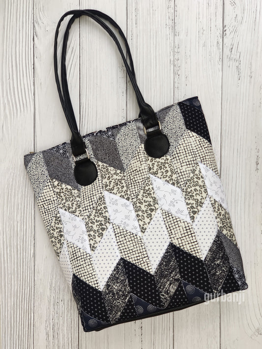 Zig zag Tote  Bag