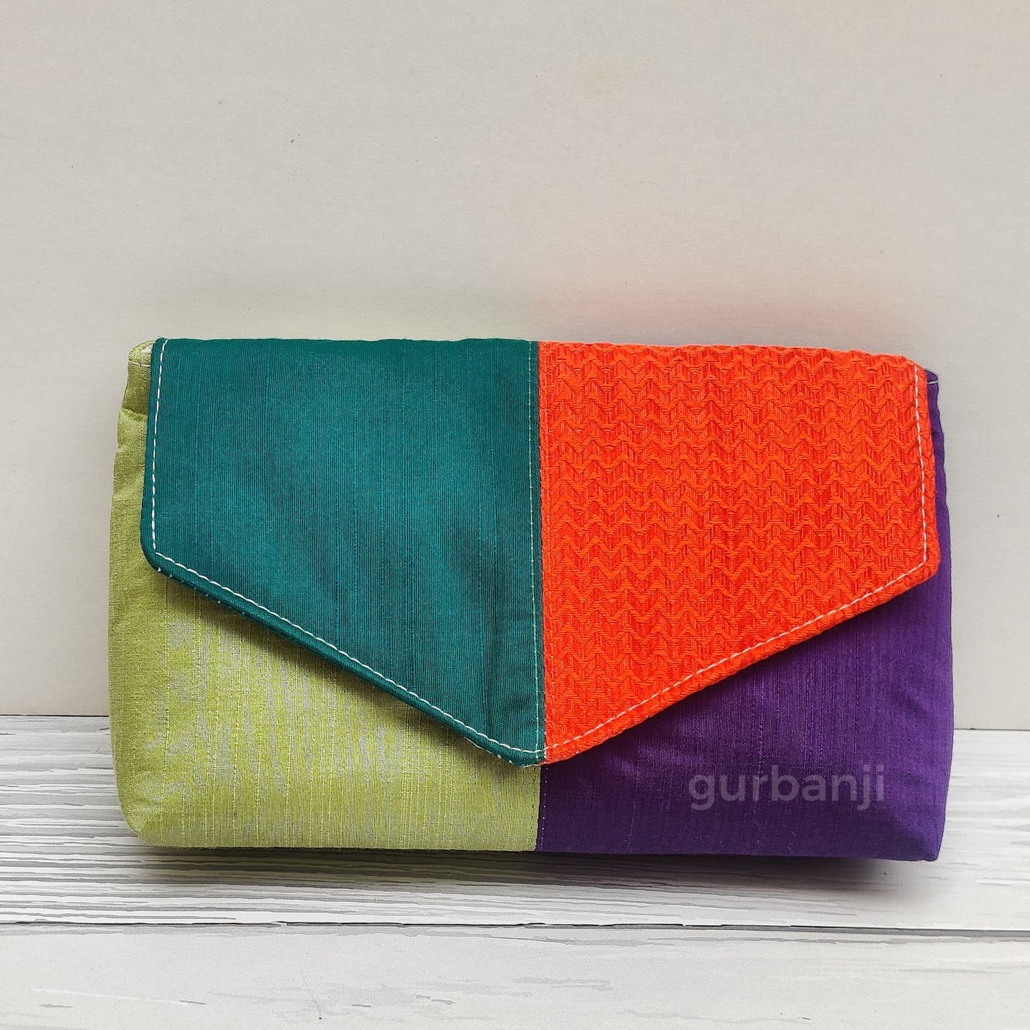 Clutch : Teal Orange